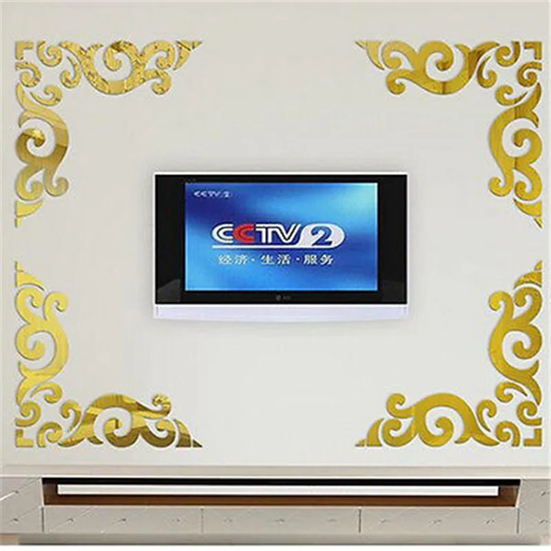 2019 стикеры на стену модные красивые самодельные Съемные Виниловые цветы лоза