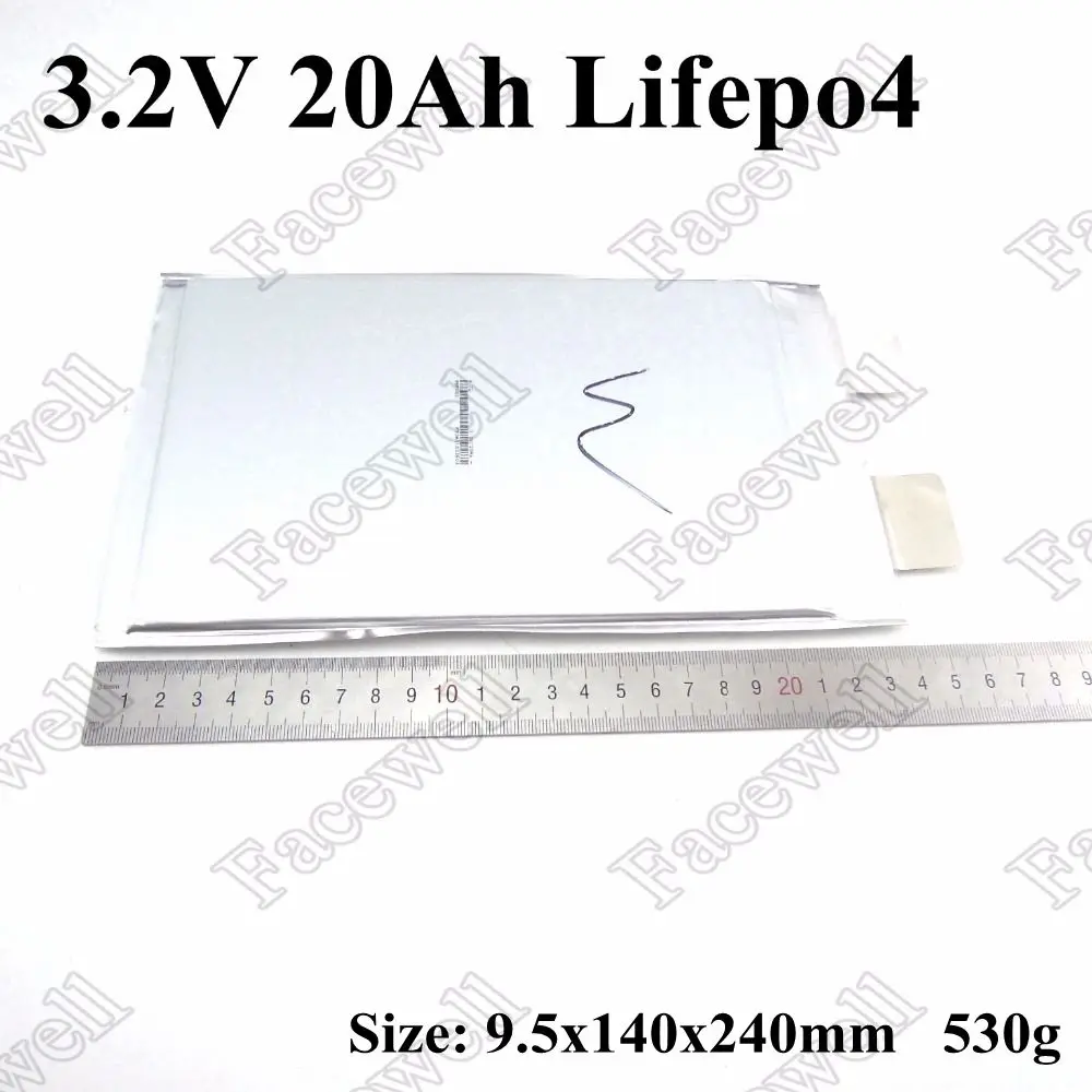 8 шт. 3,2 v 20Ah батарея питания lifepo4 ячейка 20ah батарея высокого стока 60A для lifepo4 12v 20ah батарея diy ev PHEV lifepo4 24v 20ah