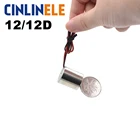Мини D12mm * H12mm 1 кг 10N ток Degauss Электрический магнит магнитный электромагнитный присоска DC 12 В 24 в мощный редкоземельный Электромагнит