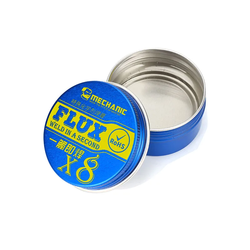 x8 MECHANIC X6 X8 X9 Rosin Flux Solder Paste BGA PCB PGA SMD Soldering Paste Flux For Electric Soldering Iron Welding Fluxes - Color: x8