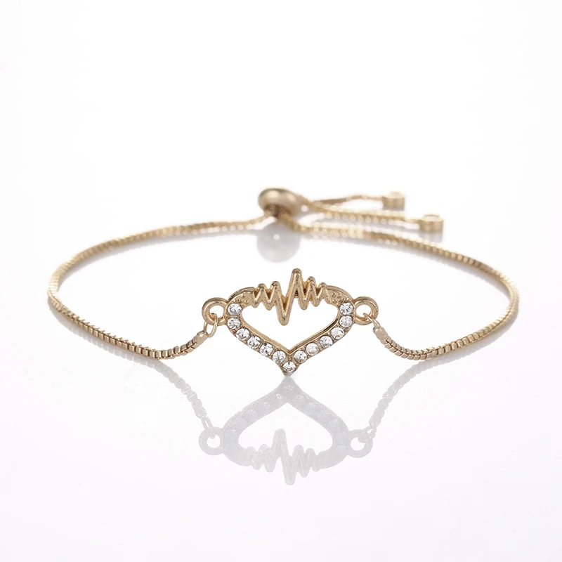 Классический роскошный браслет-талисман с графическим рисунком медная