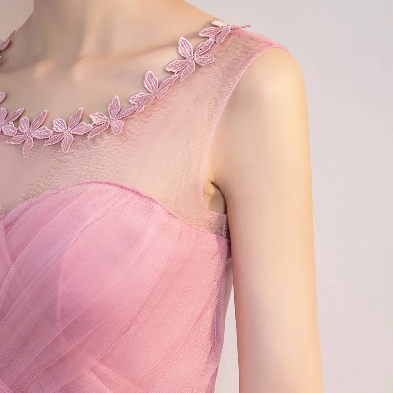 Красные бобы розовые цветочные свадебные платья для женщин подружек невесты