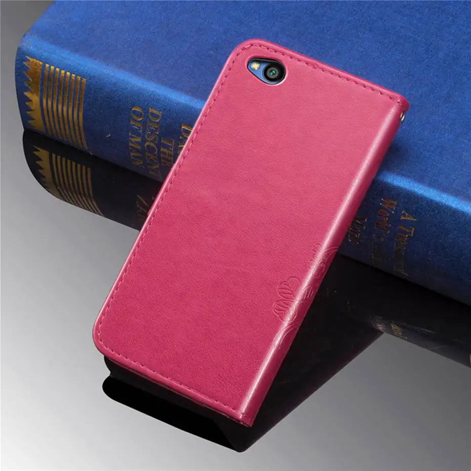 Чехол-бумажник для Redmi GO с откидной крышкой для xiaomi redmi GO, чехол для redmi GO из искусственной кожи, чехол для телефона для xiaomi redmi GO, чехол с объемным изображением клевера
