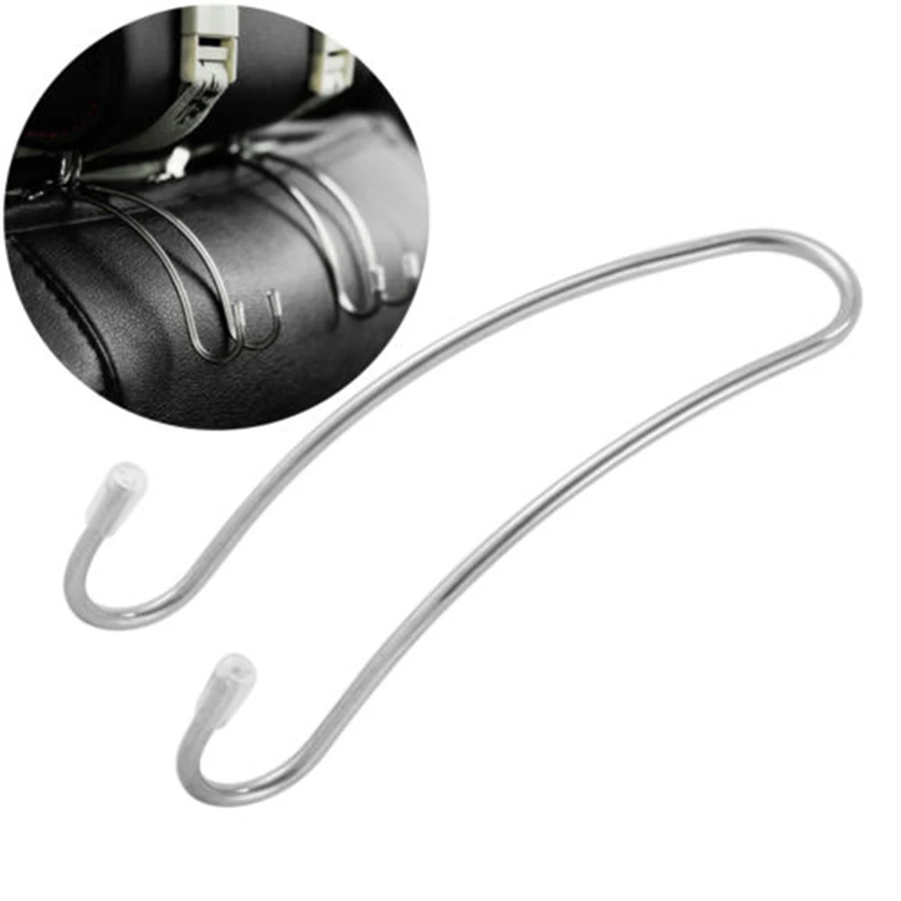 Вешалка из нержавеющей стали для спинки сиденья органайзер крючок подголовник