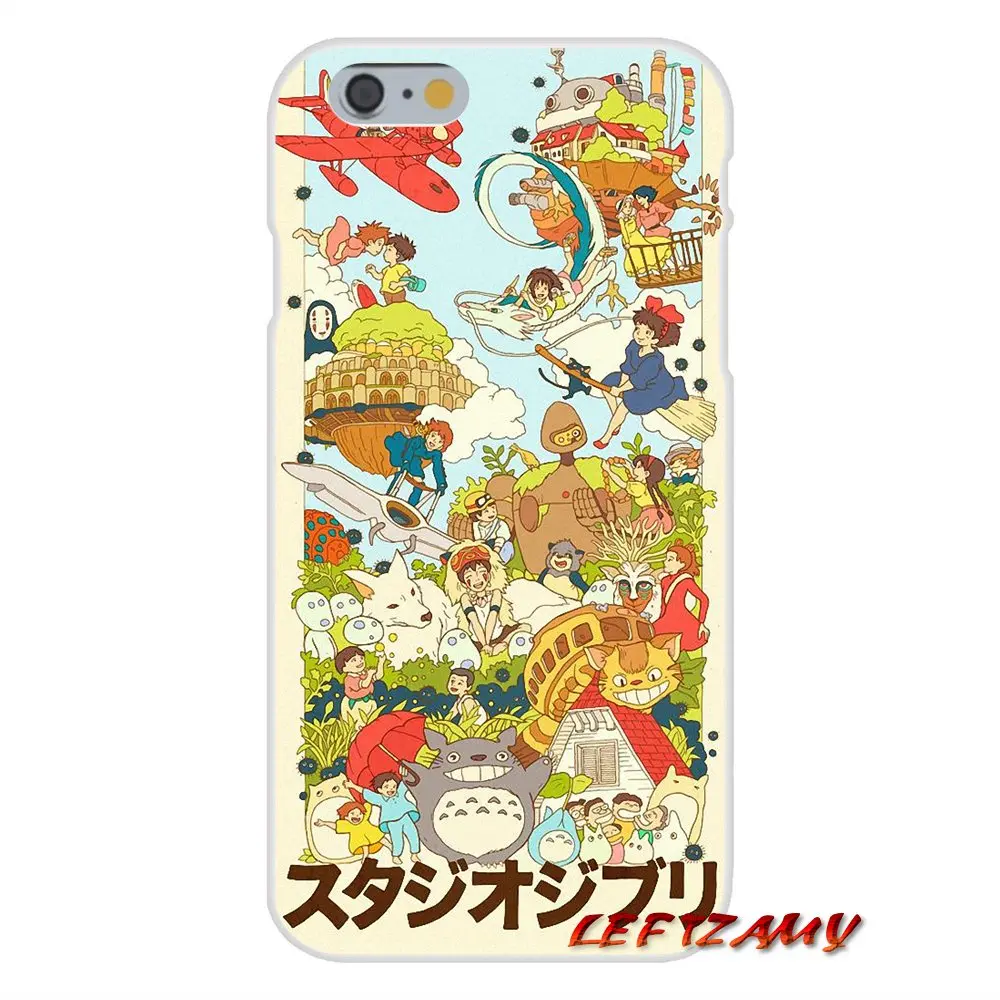 Для Samsung Galaxy S4 S5 MINI S6 S7 edge S8 S9 S10 Plus Note 3 4 5 8 9 Аксессуары чехлы для телефонов Hayao Miyazaki