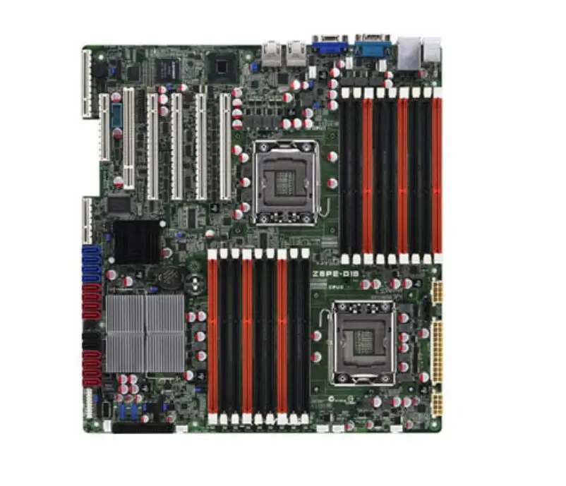 Оригинальная материнская плата ASUS Z8PE D18 DDR3 LGA 1366 X58 десктопная плата|Материнские