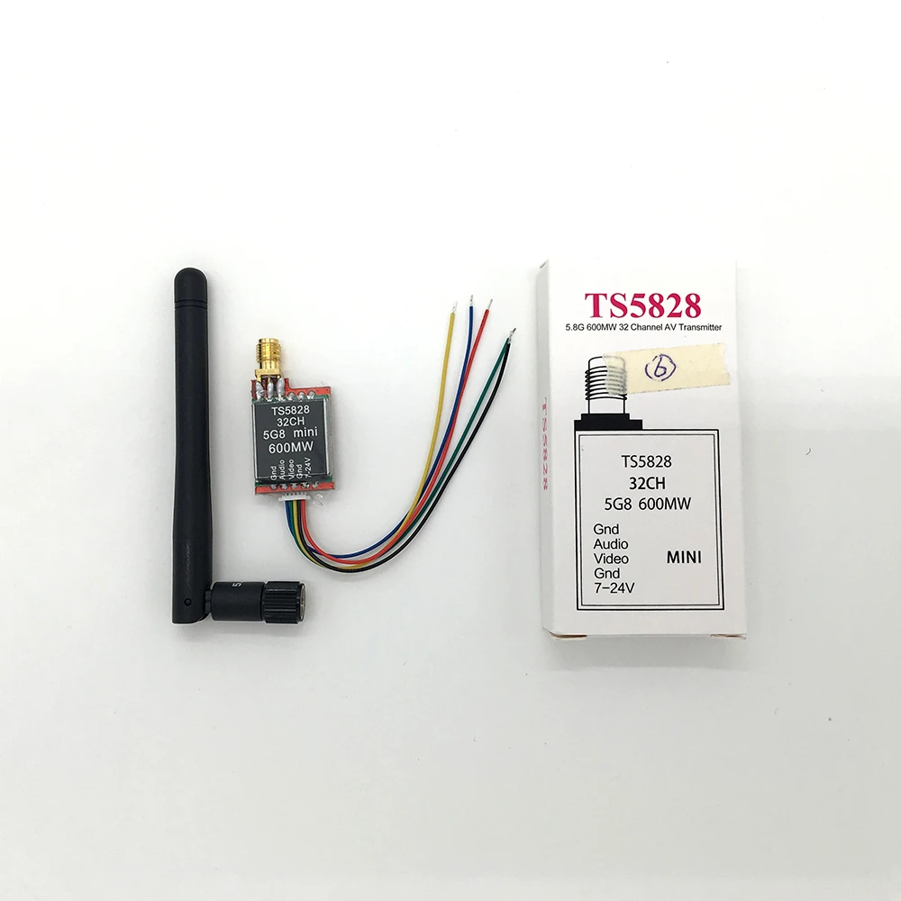 Новый 5 8 Ghz 32Ch 600mW FPV AV беспроводной передатчик для мини мультикоптера автомобиля
