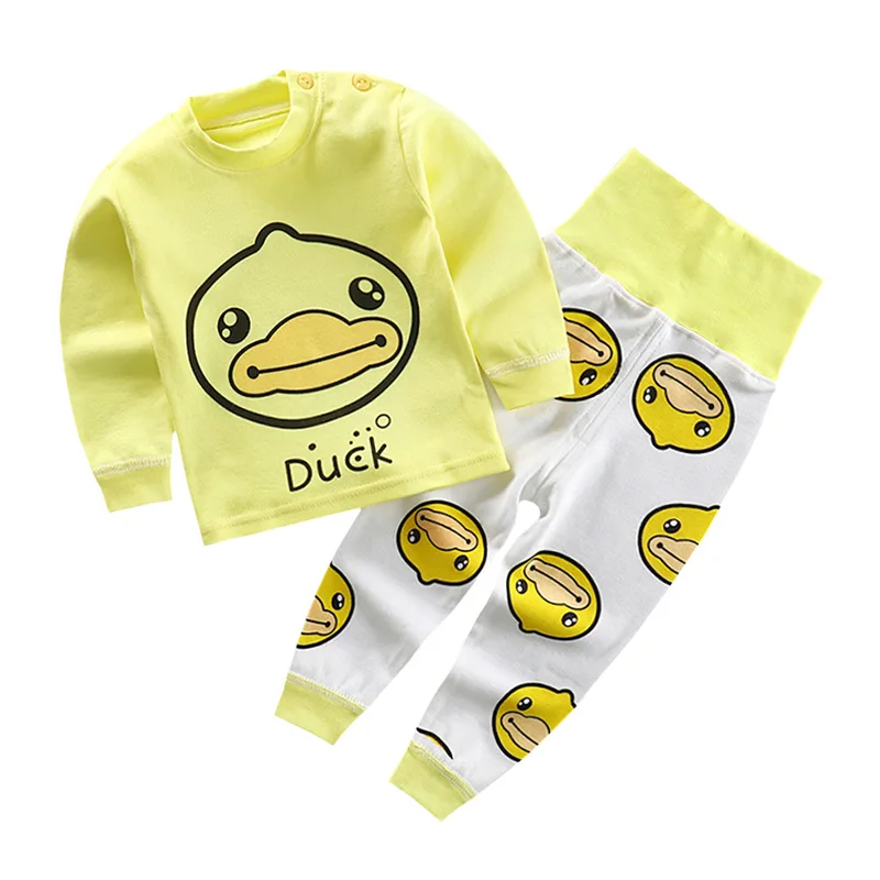 Autumn New Children's High Waist and Belly - Protecting Pants Suit Infant Baby Cotton Clothing | Детская одежда и обувь