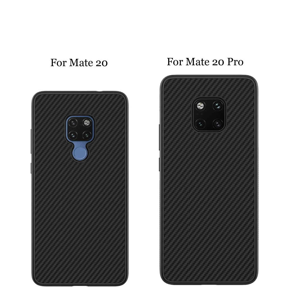 Nillkin huawei mate 20 чехол из углеродного волокна задняя крышка PP пластиковый чехол из синтетического волокна для huawei mate 20 Pro