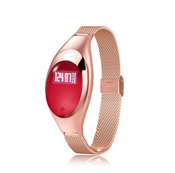 Jakcom Z18 Smart Bracelet Band Blood Oxygen Heart Rate Call Reminder Luxury Fashion Smartband Wristband Wrist Watch for Women |
