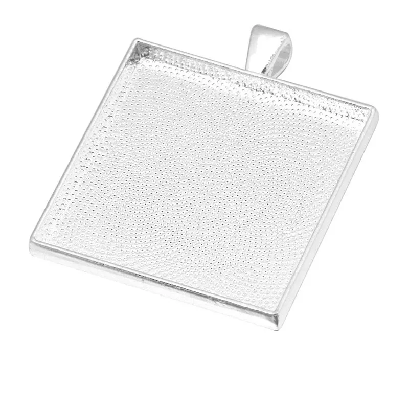 10 шт./лот основания для кабошона 35 мм настройки ювелирных изделий подвеска рамка