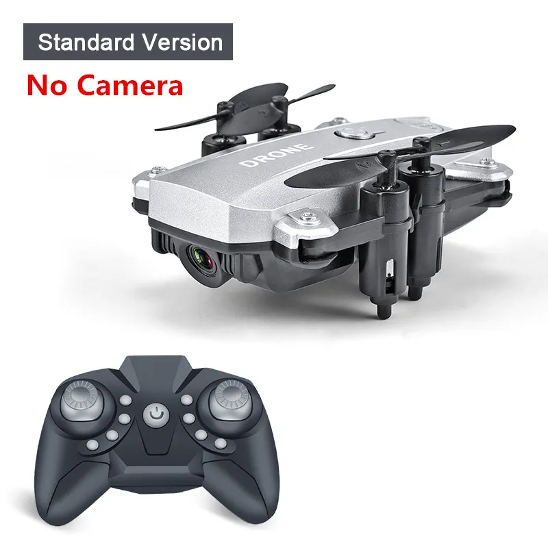 Silver No Camera M9 мини складной Дрон WiFi передача изображения в реальном времени 360 ° рулон одна кнопка легко вернуть Безголовый режим 2,4G пульт дистанционного управления Дрон - Цвет: Silver No Camera