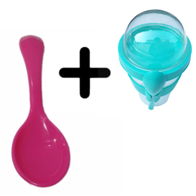 Цветные пластиковые инструменты для торта ложки защиты окружающей среды PP