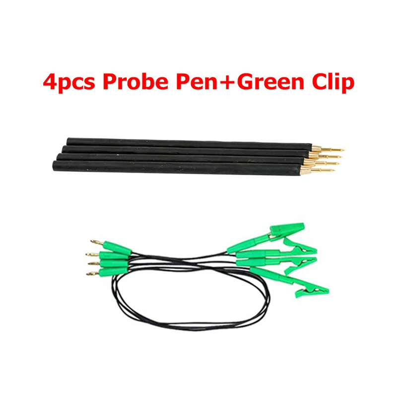 4pcs/Set Probe Pens 4pcs Pins With Connect Cable Replacement LED BDM FRAME OBD2 Programming For ECU Board |