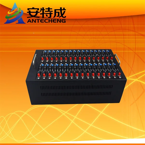 Промышленный GSM/GPRS 32-портовый gsm модем пул для массовой рассылки sms-машины IMEI