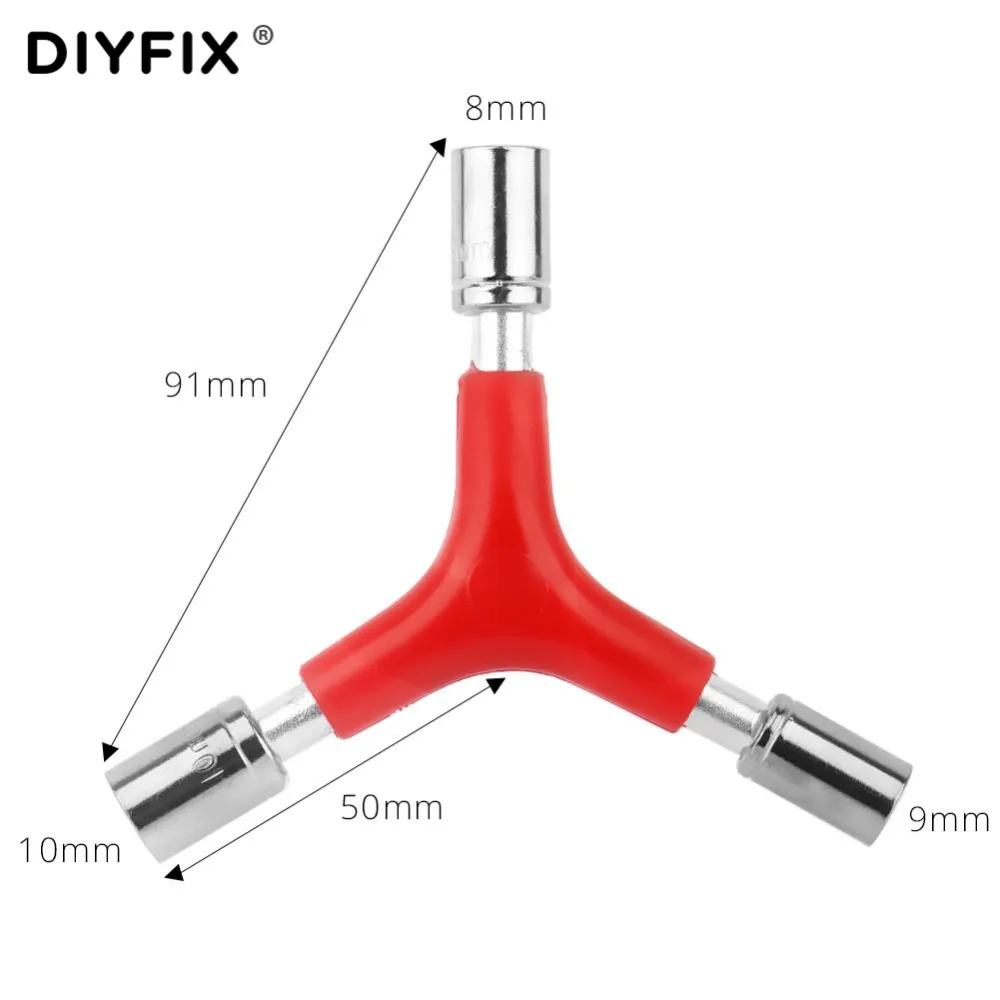 3 ходовой шестигранный ключ DIYFIX торцевой инструменты для ремонта велосипеда