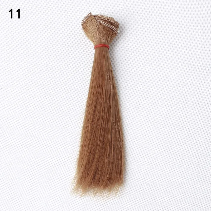 ZJF011 BJD цветные аксессуары для волос куклы для кукол русские игрушки ручной работы для детей Рождественский подарок 15 см* 100 см - Цвет: ZJF011