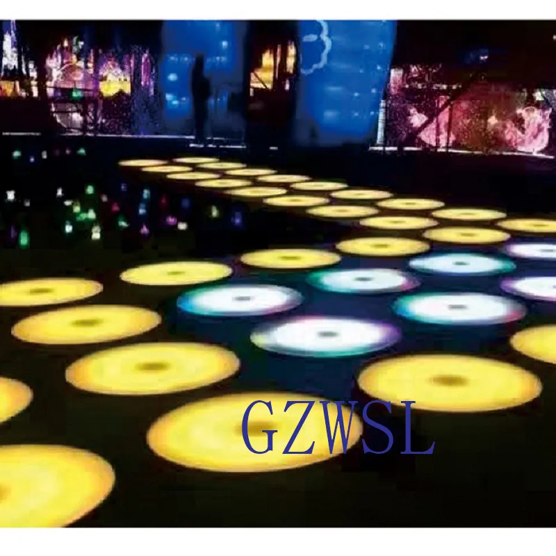 Водонепроницаемый сенсорный 3d rgb интерактивный круглый цветной Переносной