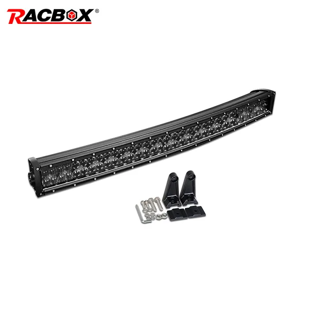 32inch Curved Противотуманная фара 200 Вт 300 Вт 400 Вт внедорожный светодиодный рабочий светильник бар провода жгута реле пульт дистанционного управления головной светильник для автомобилей авто Jeep ATV УАЗ 12V - Цвет: 32inch Curved