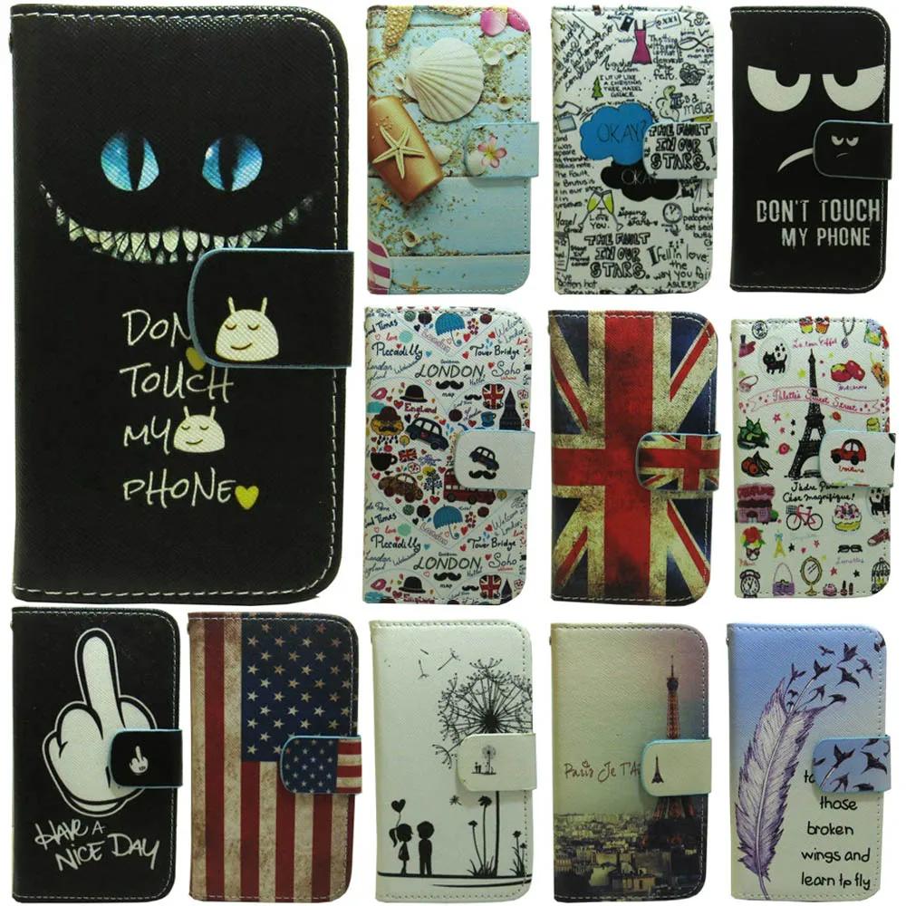 Чехол книжка с кошельком для Sony Xperia T3 C4 M2 M4 Aqua M5 E4 E4G E5 L S36H V Lt25i ZR M36H 1 шт.|Сумки