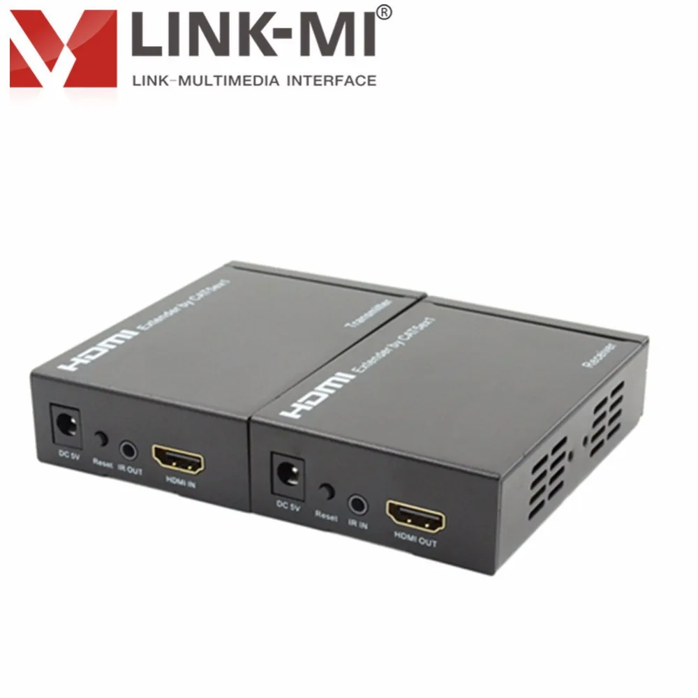 LINK-MI LM-EX100 Up to 1080p HD Video IR HDMI Extender 100m Over Single Cat5e/6 Cable TCP/IP | Электроника
