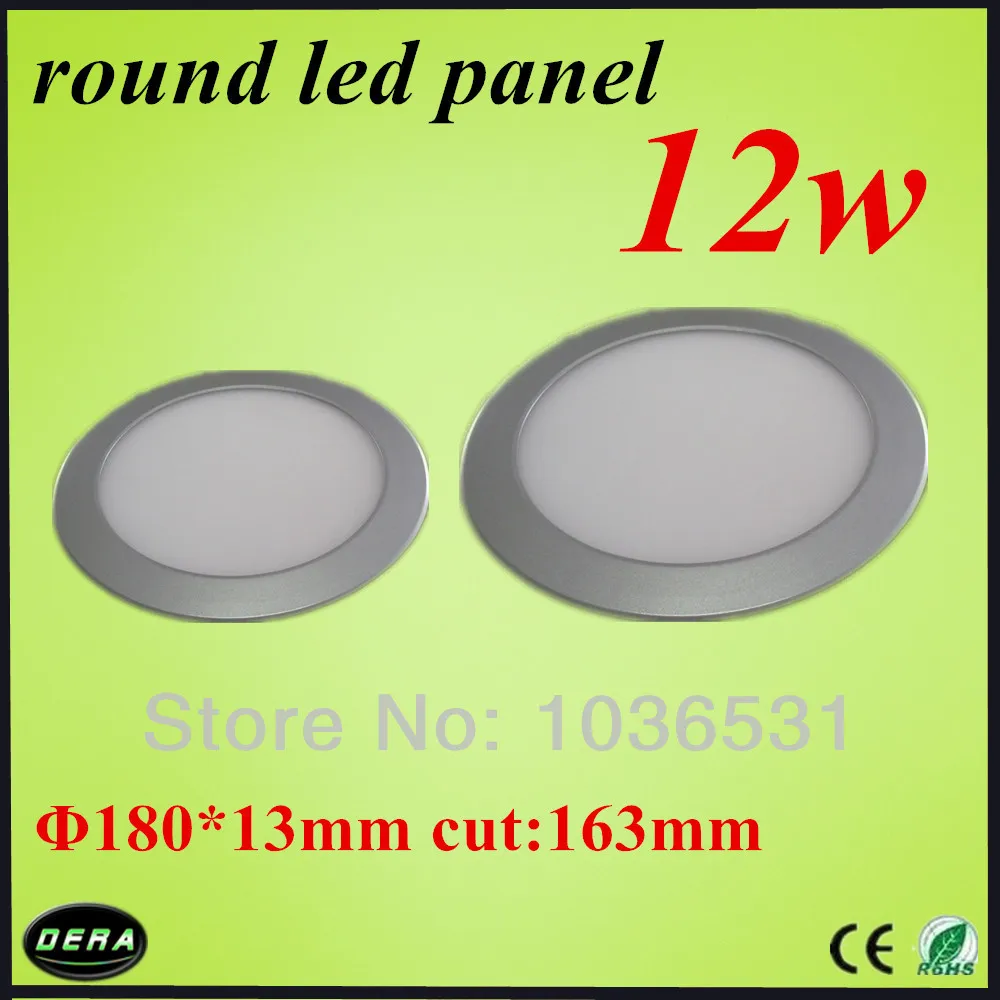 free shiping 1pcs utral thin 12W Round Panel LED Ceiling Light Downlight 800-900lm for kitchen bathroom light | Лампы и освещение