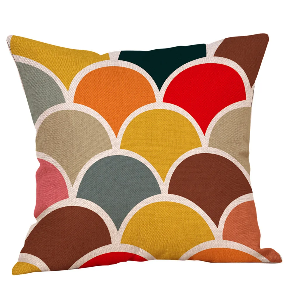 

Pillow cases sofa decor cushion 4PC Simple Fashion Throw decoration fabric chaise polyester coverhome cojin foam A30307