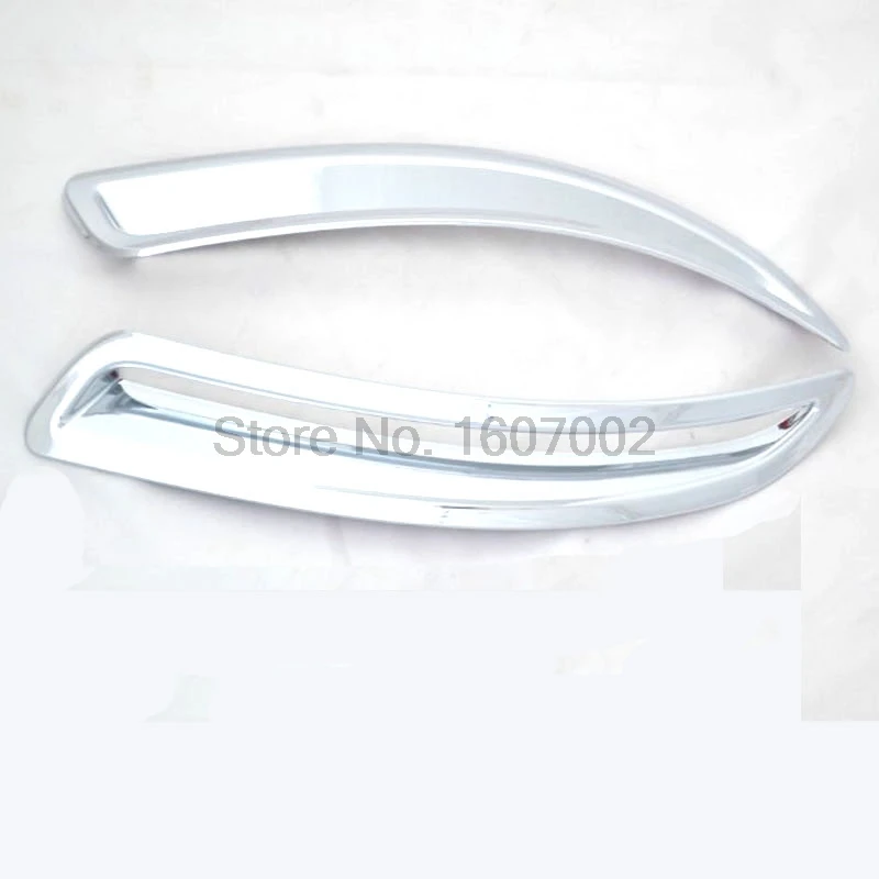 2 шт. хромированные накладки на заднюю фару автомобиля для Volkswagen VW Tiguan 2012 2013 2014