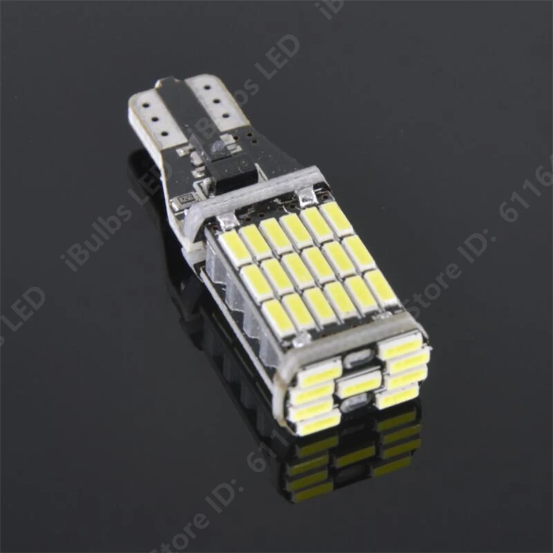 1PCS Super Bright T15 W16W 45 SMD LED 4014 Car Auto Canbus Marker Lamps Reading Light Interior Lighting Bulb | Автомобили и