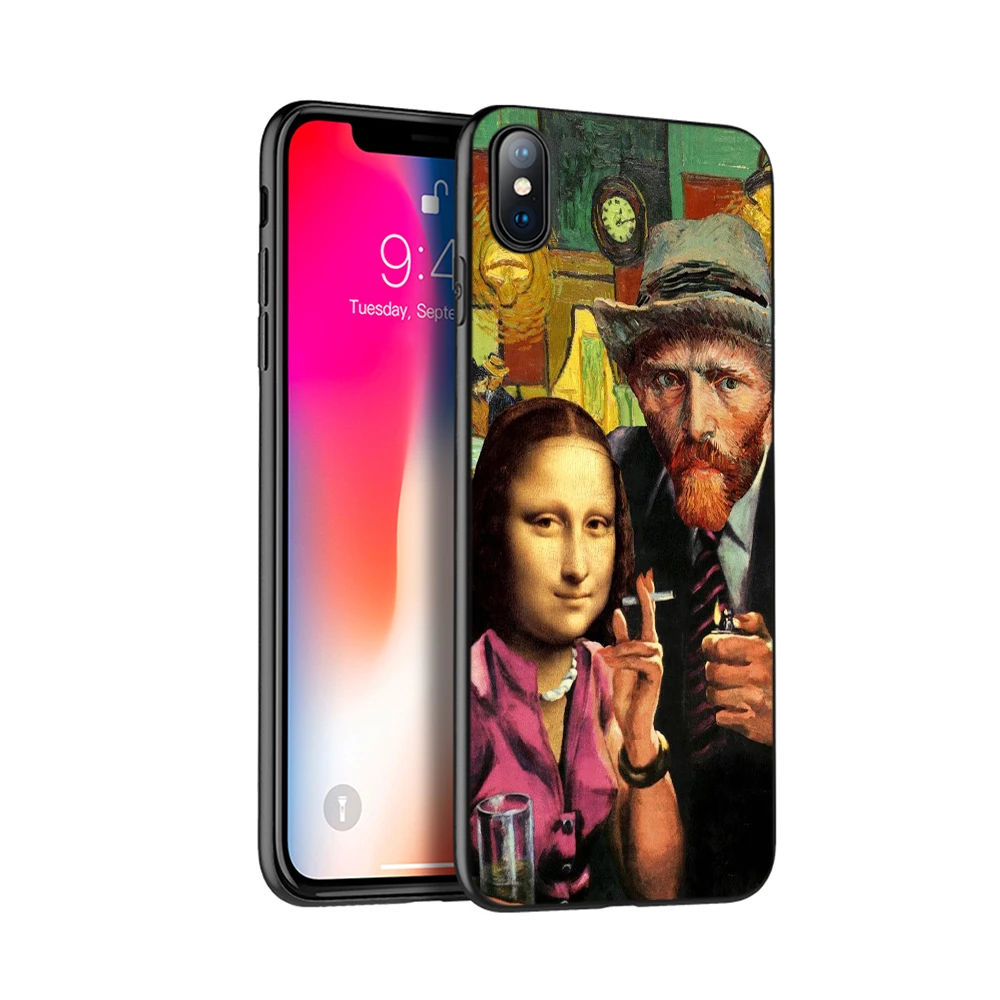 Черный чехол из термопластичного полиуретана для iphone 5 5s SE 2020 6 6s 7 плюс 8x10