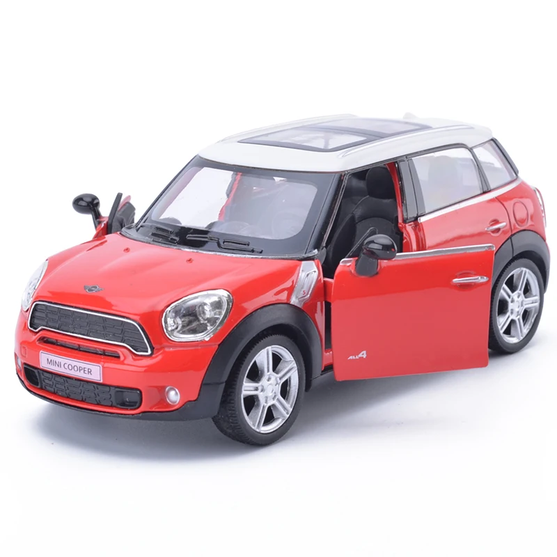 1:36 масштабная модель автомобиля для Mini Cooper Countryman сплав литья под давлением