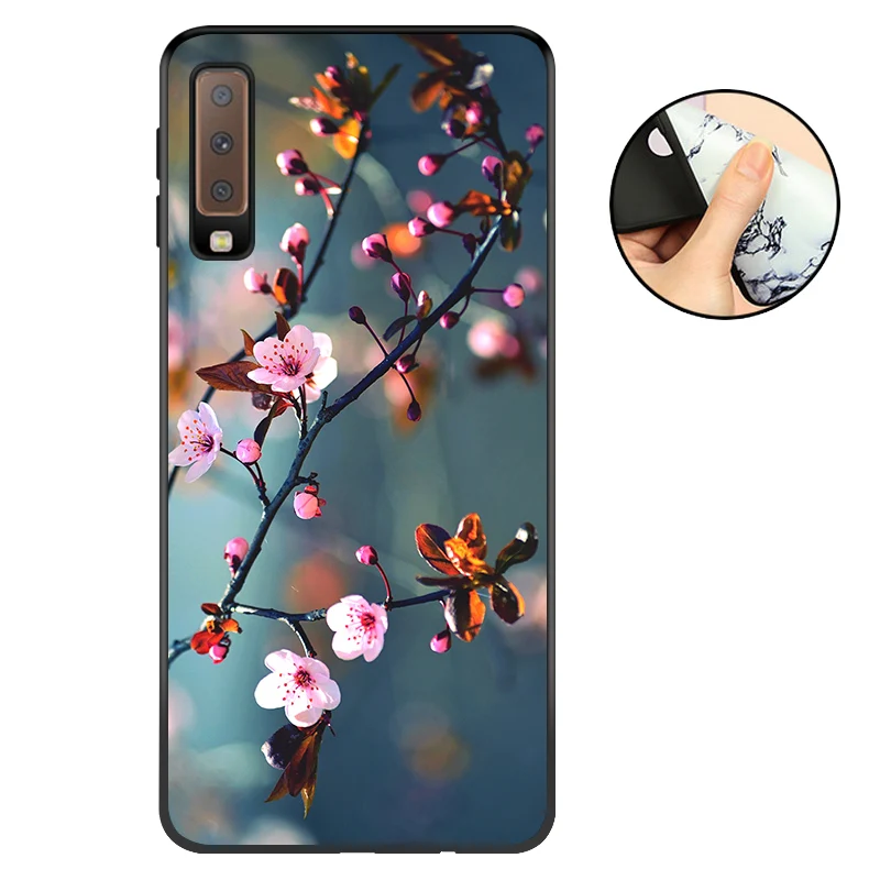 XYH CROWNPRO чехол для samsung Galaxy A7 Чехол Мягкий ТПУ матовый Силиконовый чехол для samsung A7 чехол для телефона A7 A750 - Цвет: XYH