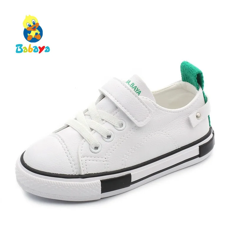 High Quality Children Shoes For Girl Boys Sneakers Artificial Leather 2018 Autumn New Fashion Kids Casual Student | Детская одежда и