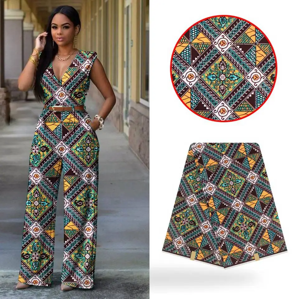 Последняя африканская Анкара печать ткань оптом воск java набивная