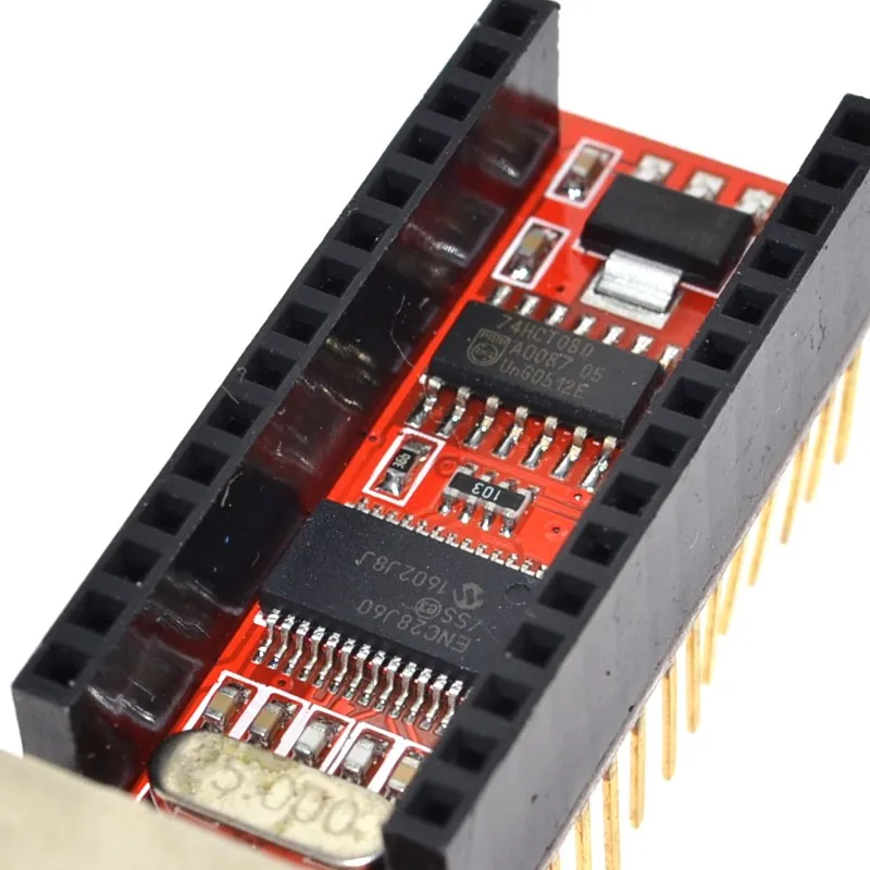 1 шт. сетевой экран V1.0 ENC28J60 для совместимого модуля веб сервера Nano 3 0 RJ45|ethernet
