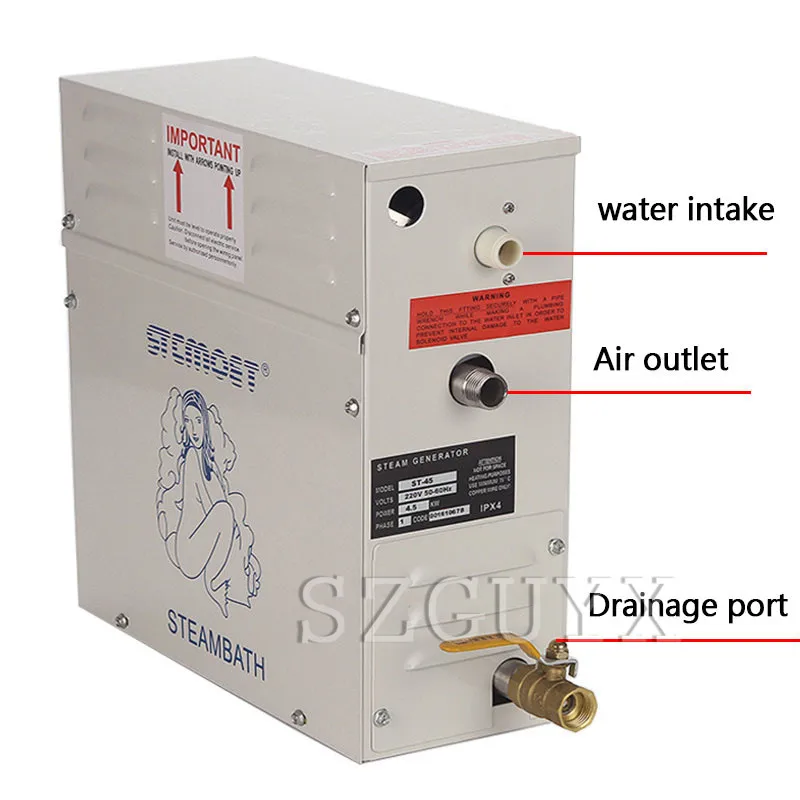 

Sauna Household Steam Engine Sauna Steam Engine 3KW/6KW /9KW/12KW/15KW/18KW With Digital Control Panel