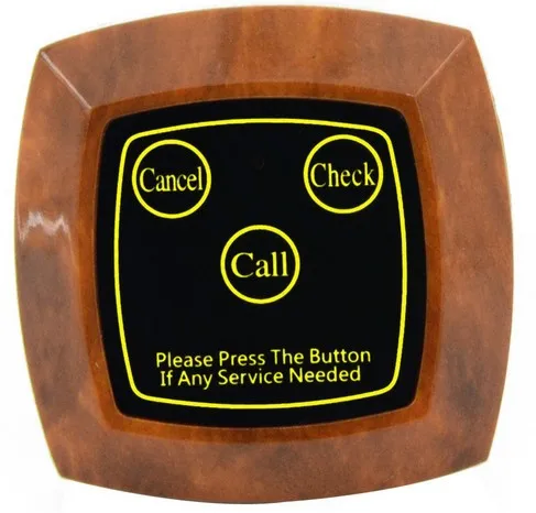 13 шт Набор Три кнопки вызова: вызов отмена проверка гость/Беспроводная система