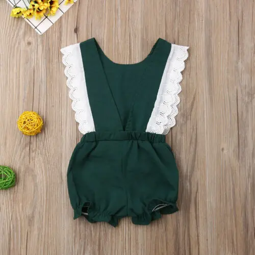 

Toddler Newborn Baby Girls Kids Romper Bodysuit Jumpsuit Outfits fashion Comfortable princess Sunsuit Costume