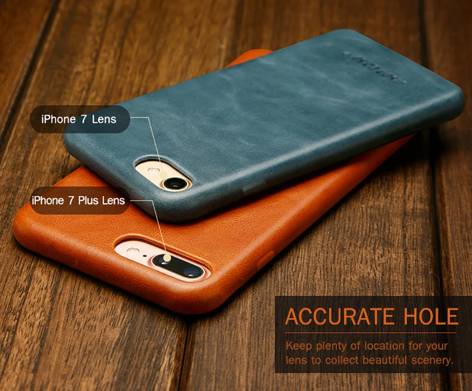 Jisoncase, кожаный чехол для iPhone 8, 8 Plus, чехол из натуральной кожи iphon, роскошный тонкий чехол для iPhone 7, 7 Plus, чехол