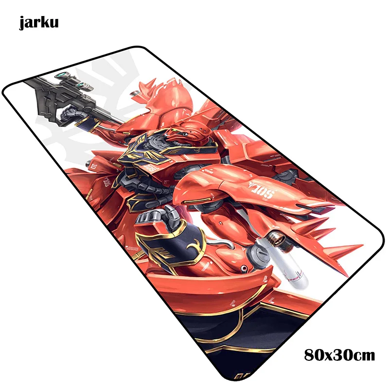 GUNDAM коврик для мышки с аниме 800x300x2 мм игровой коврик для мыши геймер Коврик для мыши компьютер натуральный каучук Настольный коврик большой игровой коврик