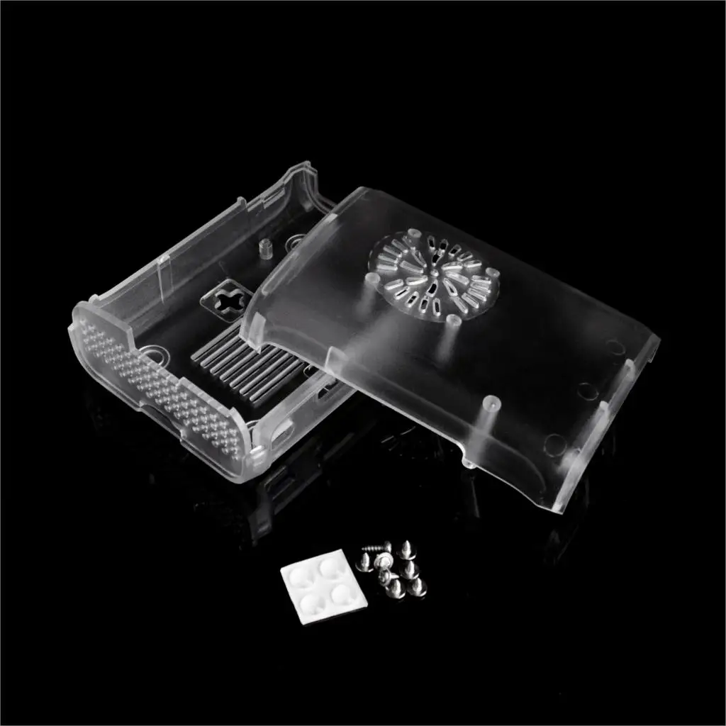 Raspberry Pi 3 3B + 4 4B Новинка! Стандартный чехол из АБС-пластика с вентиляционным