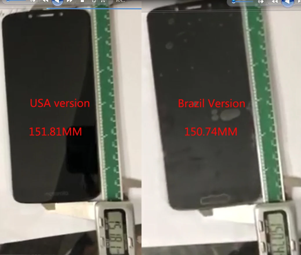Протестировано для Moto G6 играть Xt1922-5 XT1922-6 XT1922-7 ЖК-экран Дисплей тела Touch со средним корпусом кольцо рамка в сборе