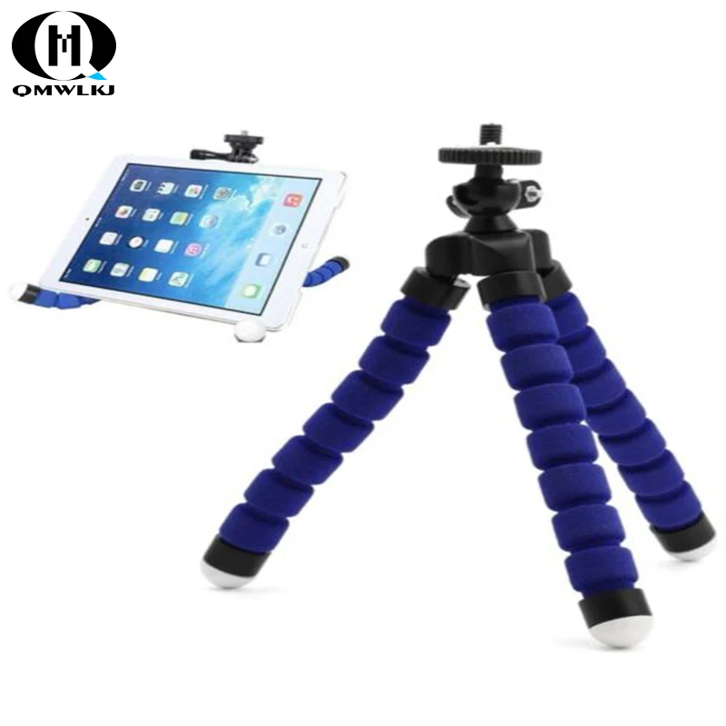 Мини Портативный губка Осьминог штатив Кронштейн Мобильный телефон Смартфон