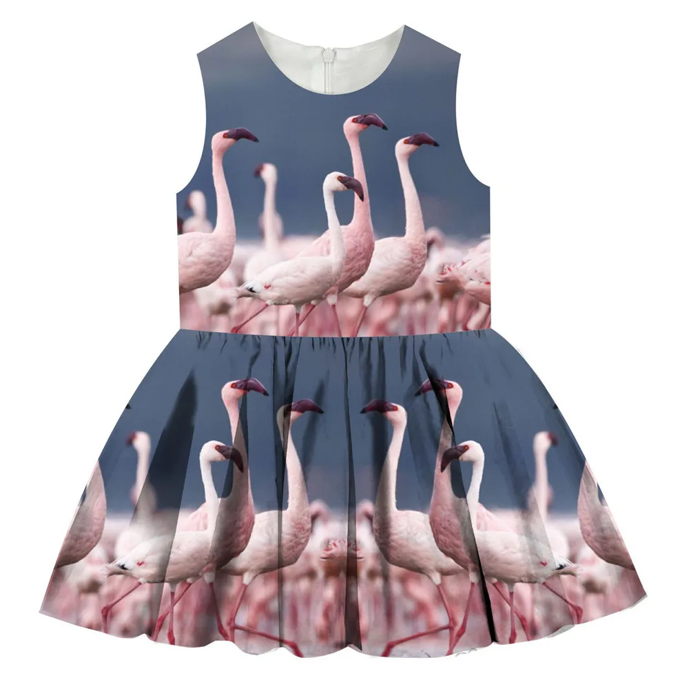 girl dress Summer style nice Print brand Children ball gown Fashion princess Party baby Kids Clothes Toddler kids 1-10Y | Детская одежда