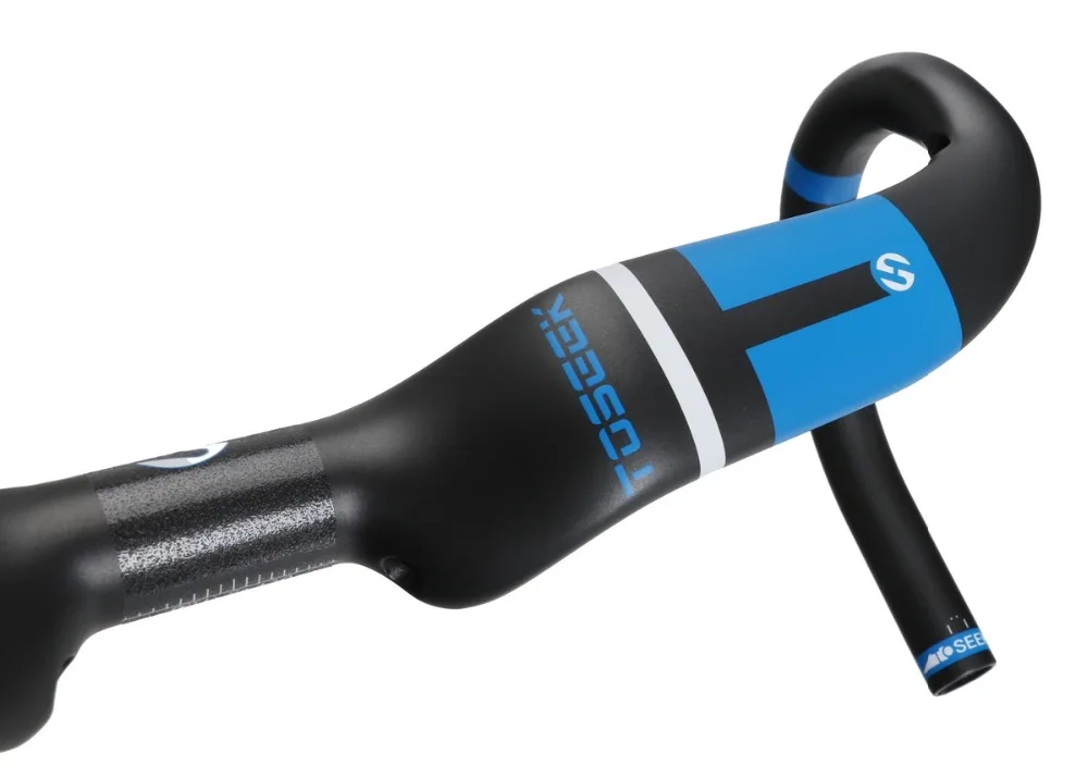 UD матовый TOSEEK руль для велосипеда из углеродного волокна аксессуары шоссейного