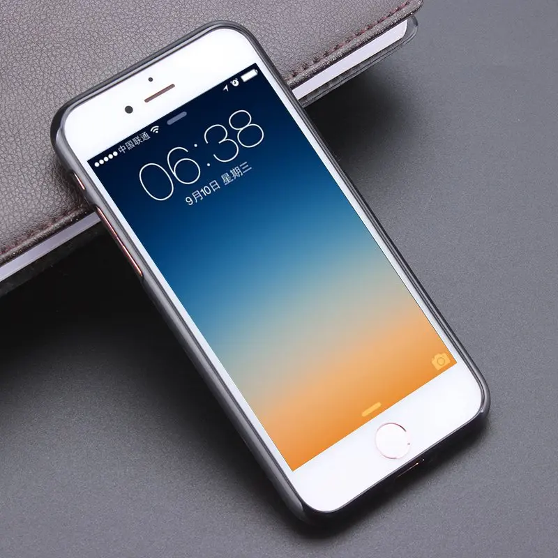 Чехол для iPhone X матовый мягкий гелевый из ТПУ Apple iphone 4 4S 5 5SE 5C 6 6S Plus 7 8 touch задняя