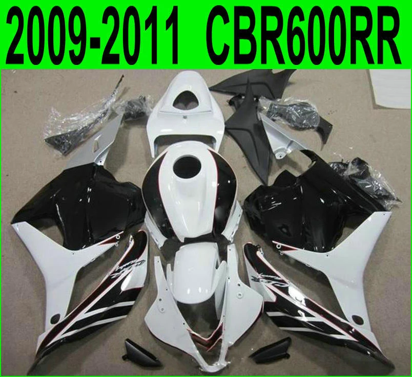 Индивидуальный комплект обтекателей для Honda CBR 600RR 2009 2011 2012 (глянцевый белый