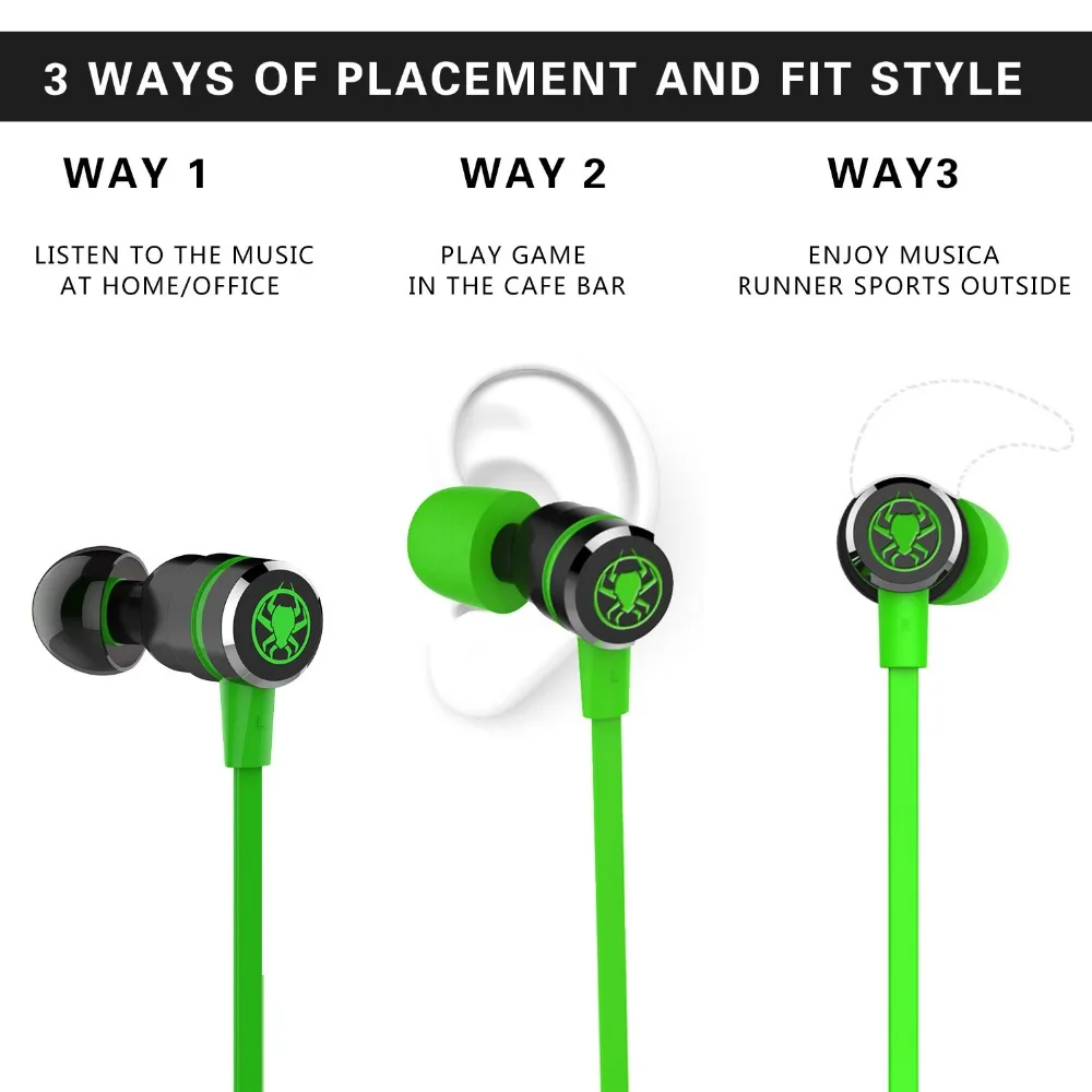 Hammerhead G20 наушники с микрофоном in-ear Игровые провода громкой связи Bluetooth гарнитура