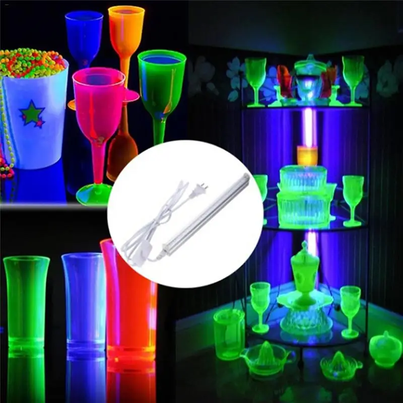 Портативный 30 см черный светодиодный UV светильник бар DJ оборудование