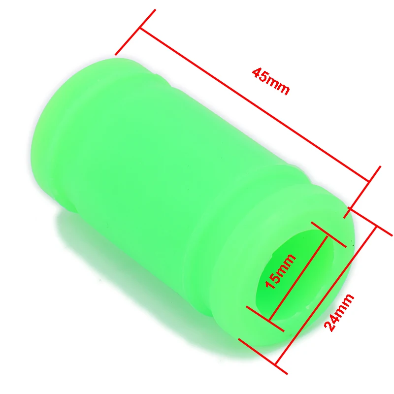 RCAWD Silicone Joint Exhaust Rubber Adapter Tubing Coupler for 1/8 Nitro RC Car HSP Himoto HPI Traxxas Losi Axial|rubber car|rubber rcrubber joint |